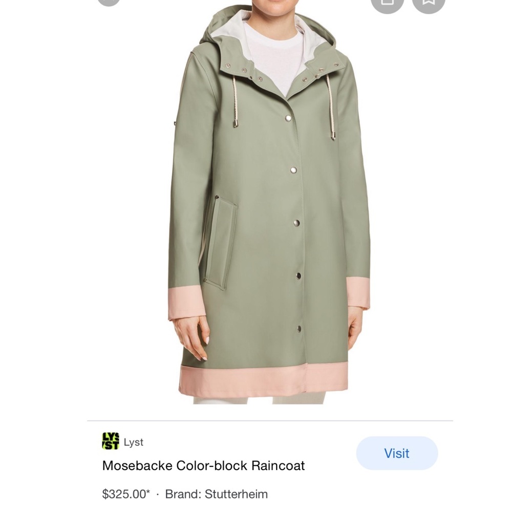Sutterheim Moseback Color-Block Raincoat